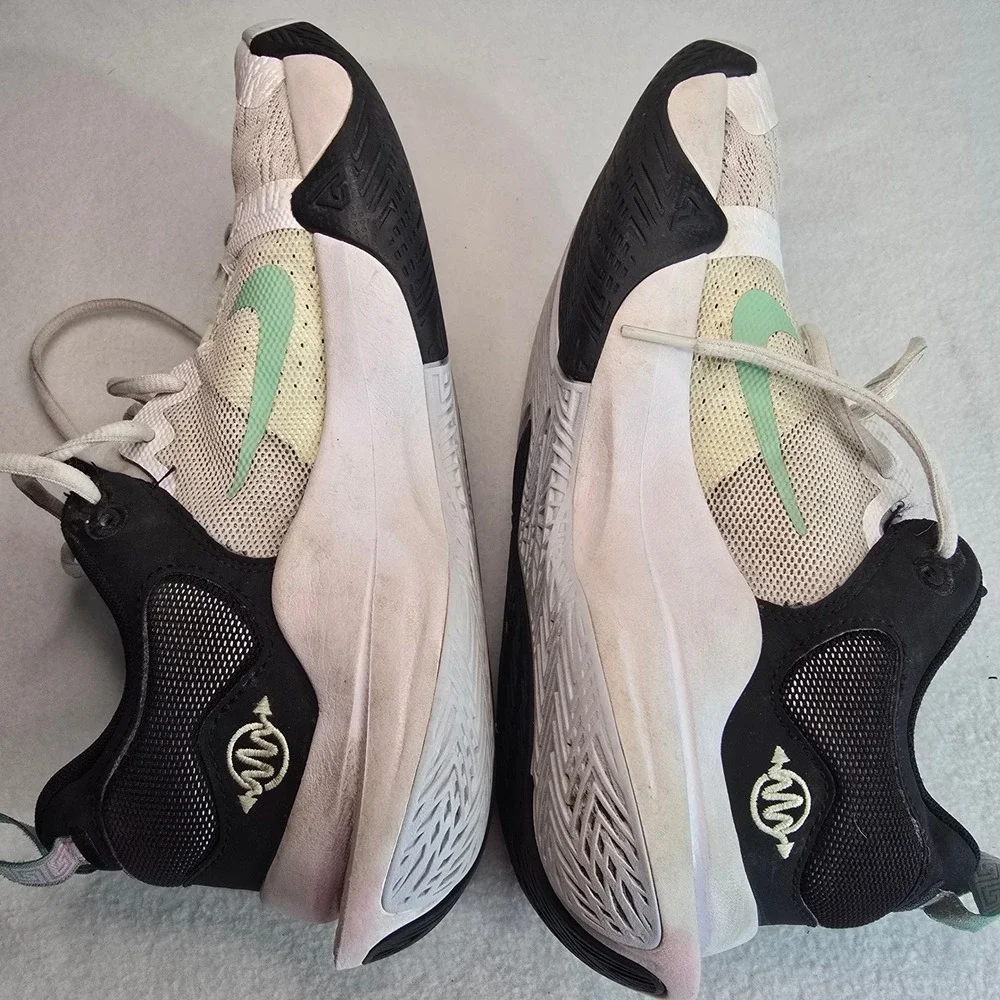 Nike Zoom Freak 4 Giannis GA 34 Shoes Basketball White Black Mint Green Mens 8